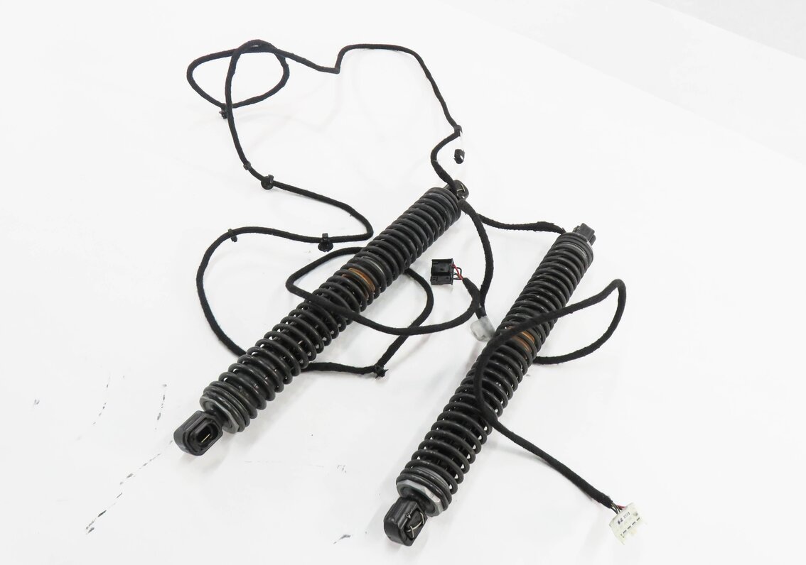 2011 BMW 750i (F01) LEFT & RIGHT REAR TRUNK SHOCK STRUT SET-2 (ELECTRIC)