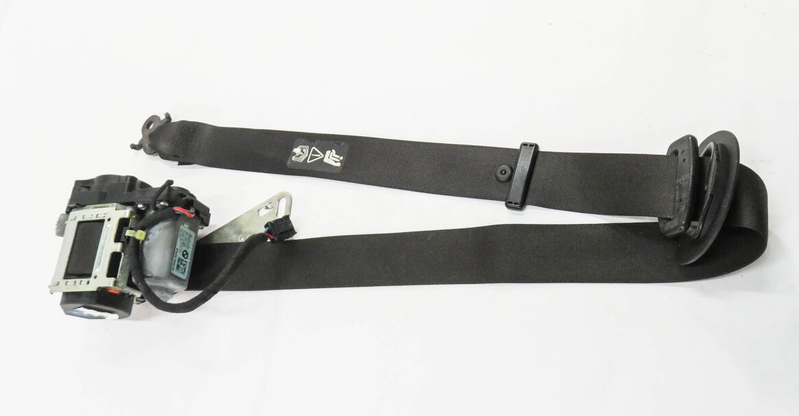 Thumbnail 4: 2009-2012 BMW 740i 750i 760i B7 (F01) RIGHT PASSENGER SEATBELT RETRACTOR (BLACK)