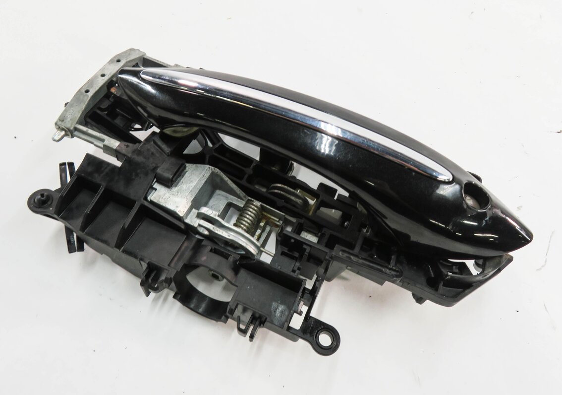 09-15 BMW 740i 750i 760i B7 (F01) LEFT FRONT DRIVER COMFORT DOOR HANDLE (BLACK)