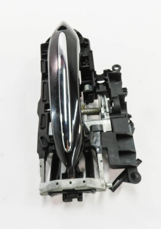 Thumbnail 4: 09-15 BMW 740i 750i 760i B7 (F01) LEFT FRONT DRIVER COMFORT DOOR HANDLE (BLACK)