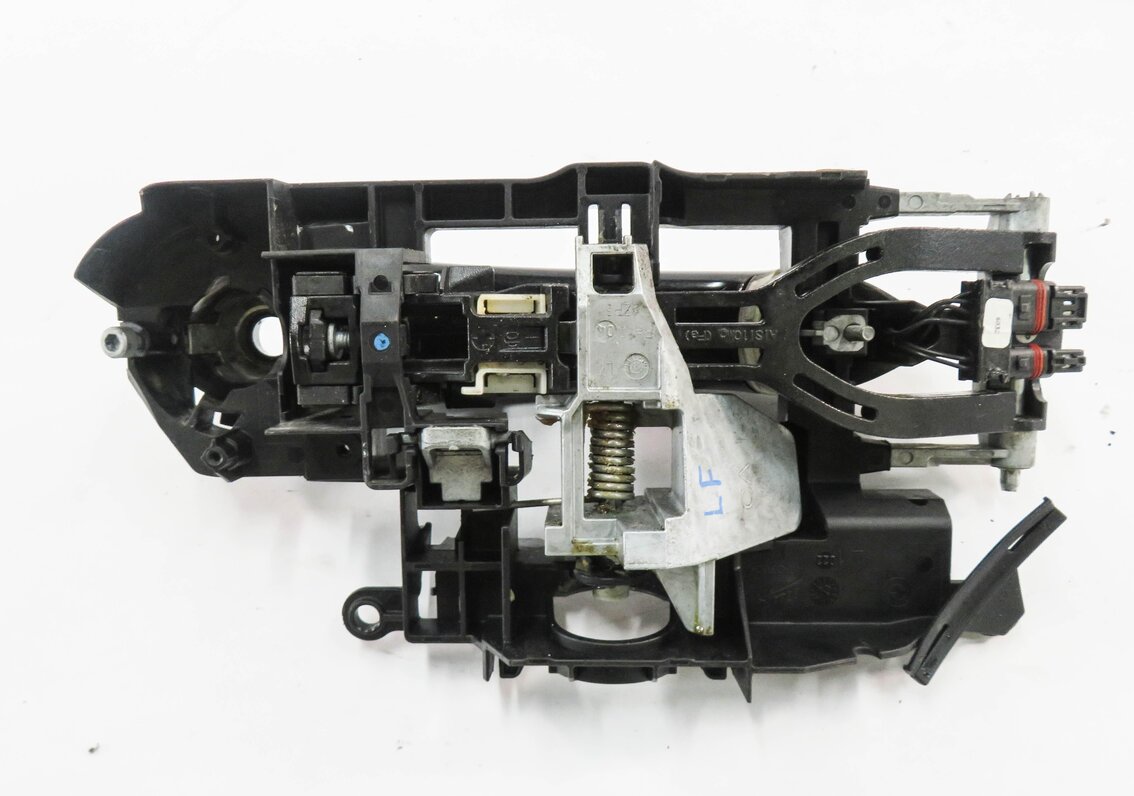 Thumbnail 6: 09-15 BMW 740i 750i 760i B7 (F01) LEFT FRONT DRIVER COMFORT DOOR HANDLE (BLACK)