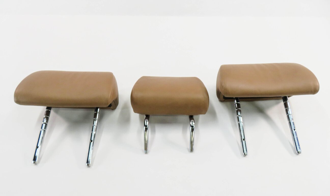 Thumbnail 2: 2011 BMW 750i (F01) REAR SEAT HEADREST SET-3 (BROWN LEATHER NAD5)