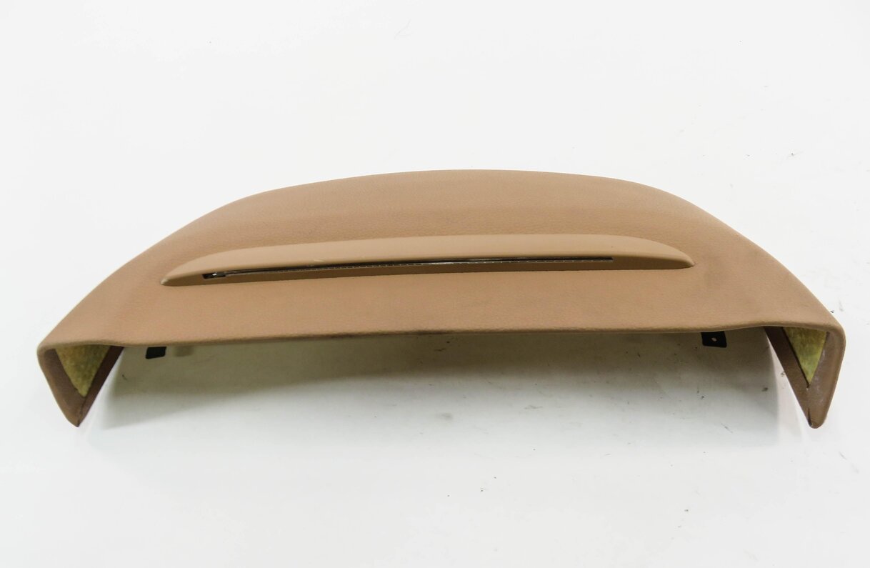 Thumbnail 2: 2011 BMW 750i (F01) LEFT FRONT DRIVER SEAT LIGHTED BACK PANEL (NAPPA BROWN)