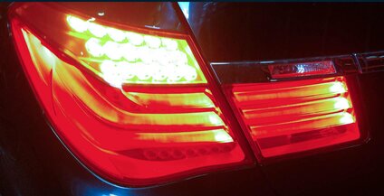 Thumbnail 2: 2009-2012 BMW 740i 750i 760i B7 (F01) LEFT DRIVER TRUNK TAILLIGHT LIGHT LAMP