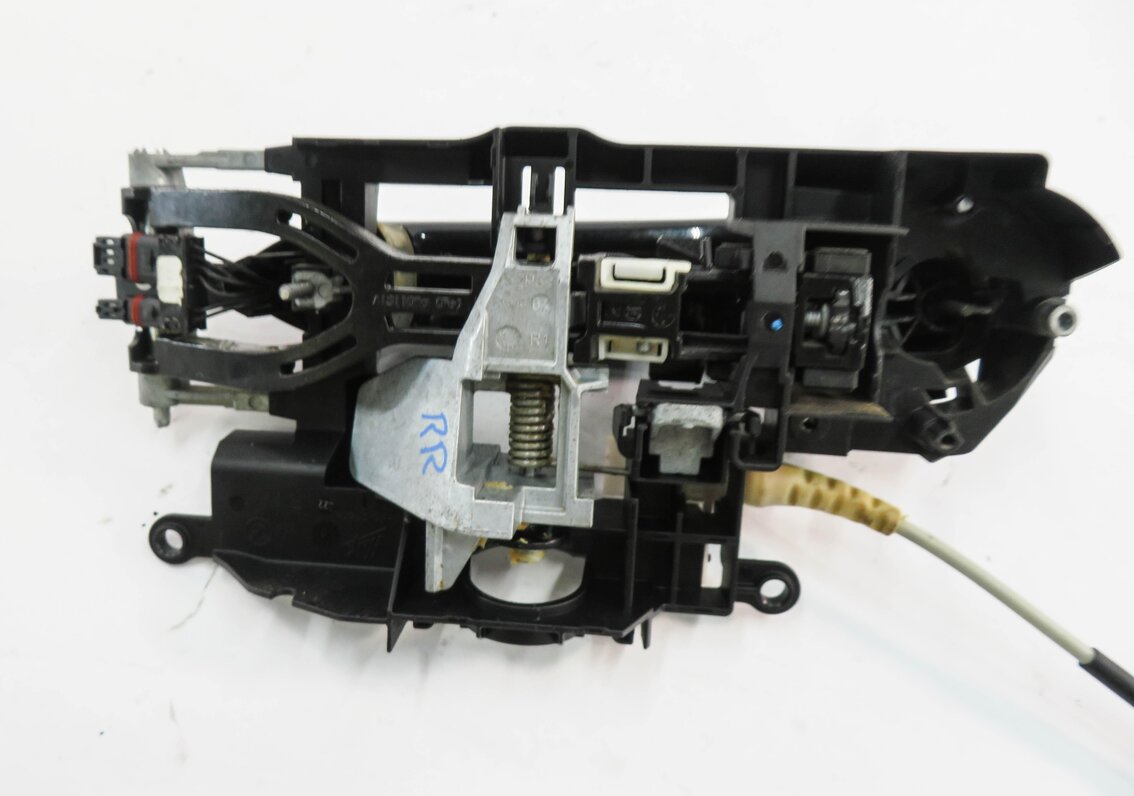 Thumbnail 6: 09-18 BMW 528i 535i 550i 740i 750i 760i RIGHT REAR COMFORT DOOR HANDLE (BLACK)