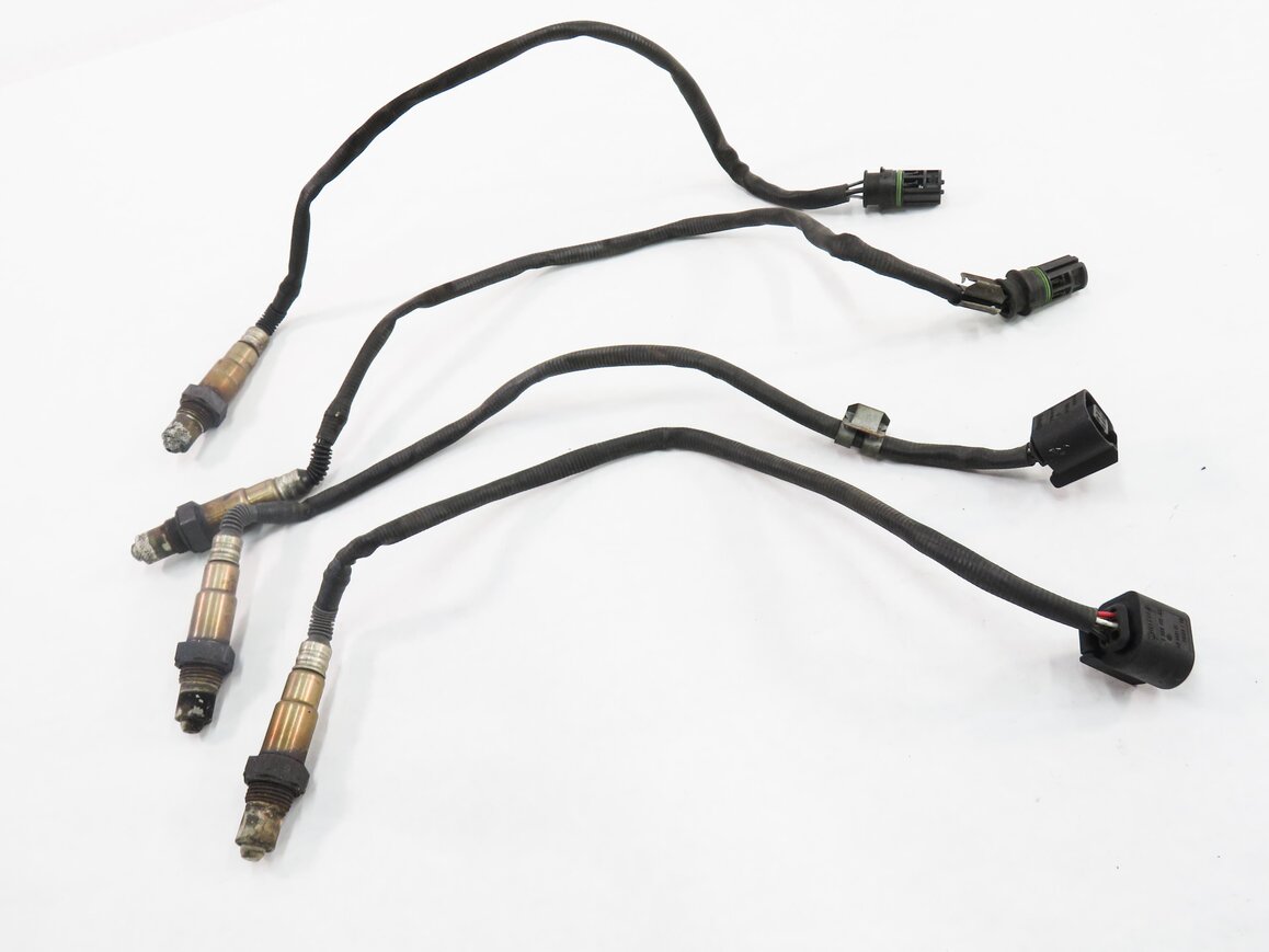 Thumbnail 2: 2010 BMW X6 (E72) HYBRID - PRE / POST CAT O2 OXYGEN LAMBDA PROBE SENSOR SET-4