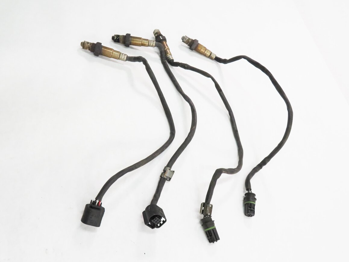 Thumbnail 4: 2010 BMW X6 (E72) HYBRID - PRE / POST CAT O2 OXYGEN LAMBDA PROBE SENSOR SET-4