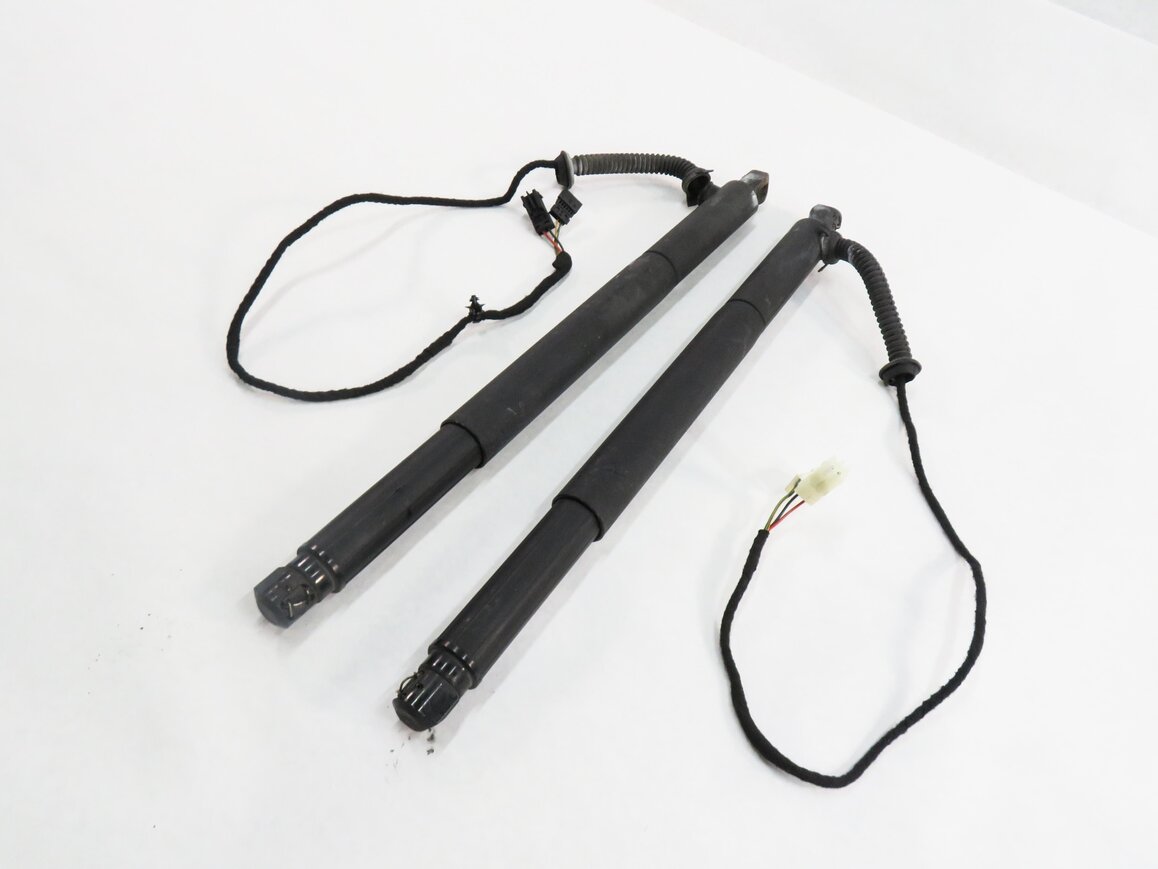 2010 BMW X6 (E71) LEFT & RIGHT REAR TRUNK SPINDLE DRIVE SHOCK STRUT SET-2