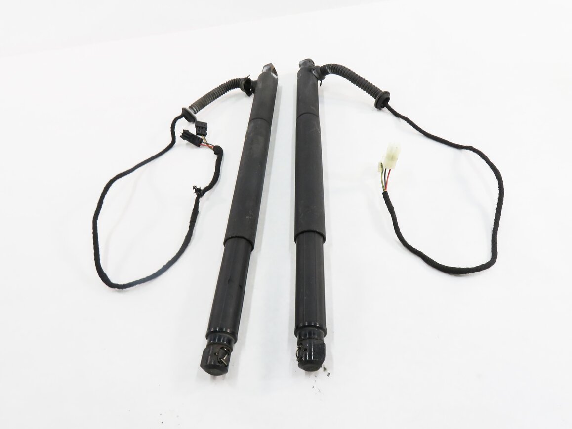 Thumbnail 2: 2010 BMW X6 (E71) LEFT & RIGHT REAR TRUNK SPINDLE DRIVE SHOCK STRUT SET-2