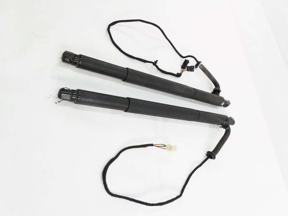 Thumbnail 3: 2010 BMW X6 (E71) LEFT & RIGHT REAR TRUNK SPINDLE DRIVE SHOCK STRUT SET-2