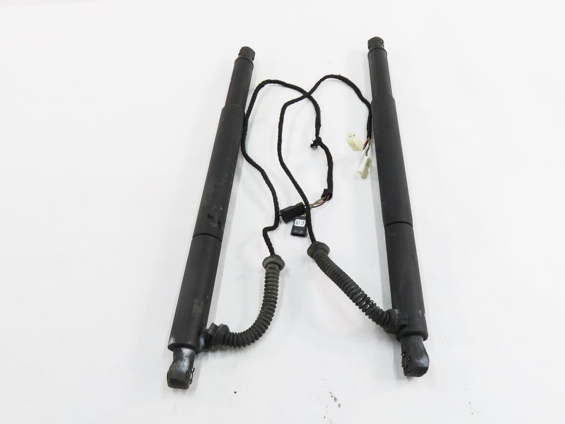 Thumbnail 5: 2010 BMW X6 (E71) LEFT & RIGHT REAR TRUNK SPINDLE DRIVE SHOCK STRUT SET-2