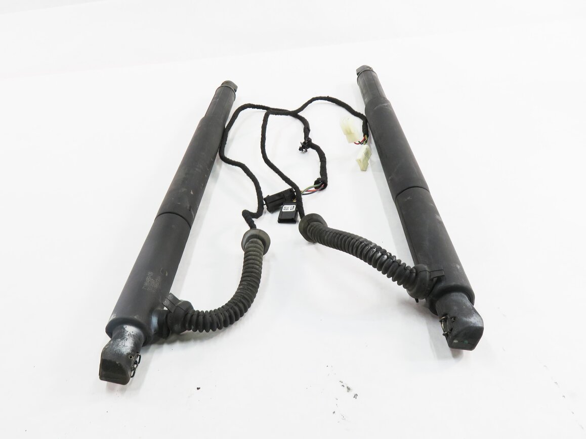 Thumbnail 6: 2010 BMW X6 (E71) LEFT & RIGHT REAR TRUNK SPINDLE DRIVE SHOCK STRUT SET-2