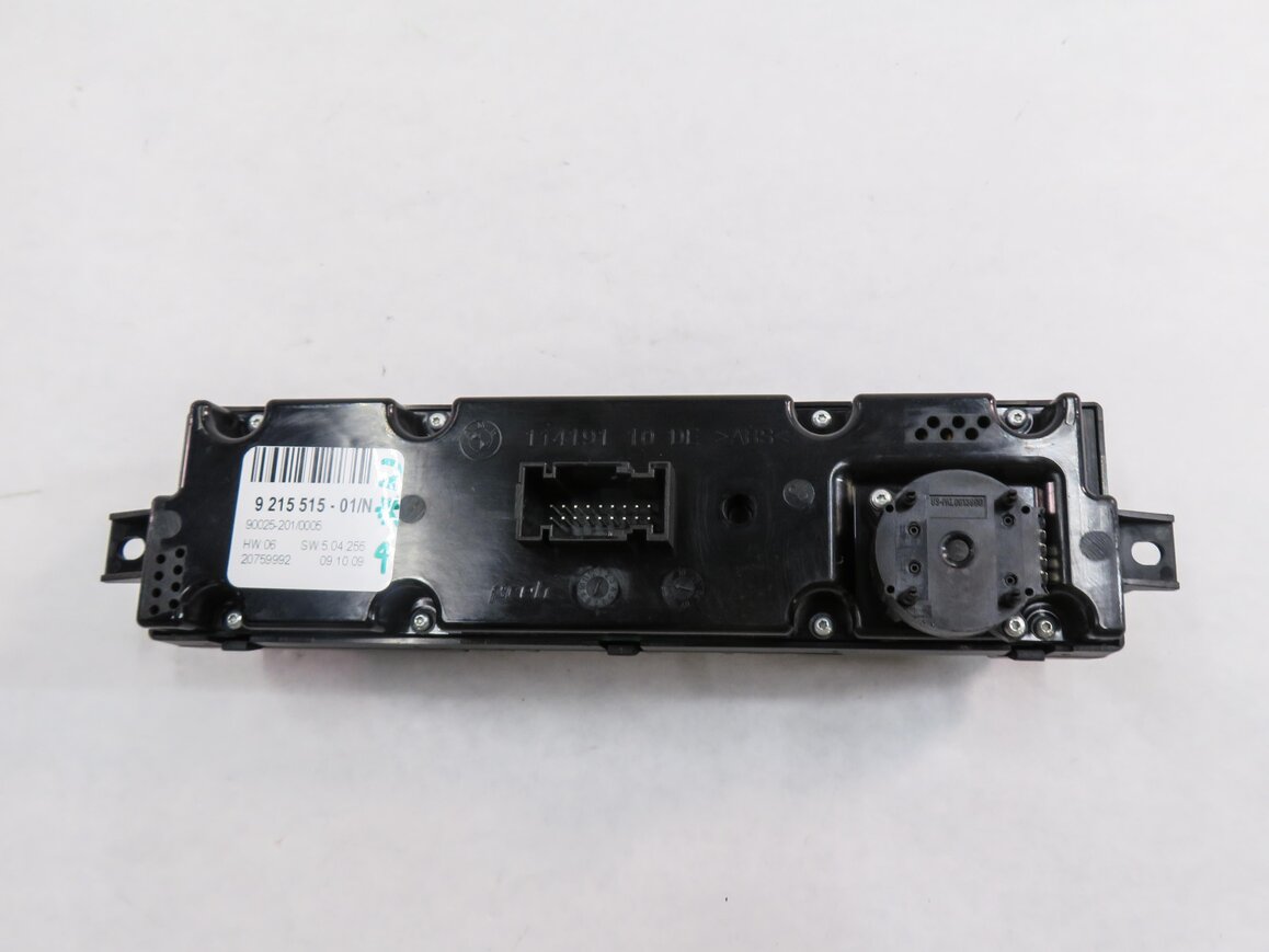 Thumbnail 7: 2010 BMW X5 REAR HEATER A/C SEAT CLIMATE CONTROL PANEL