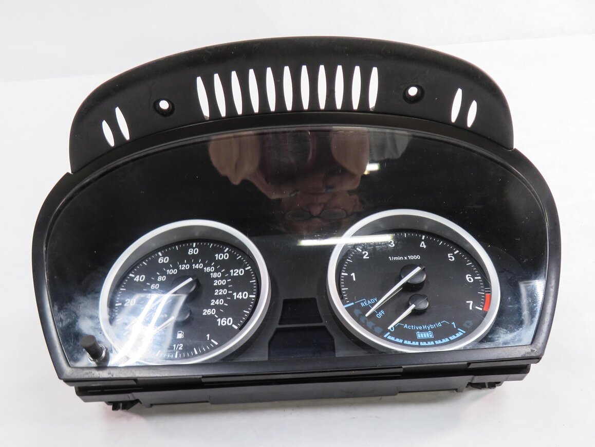 Thumbnail 3: 2010-2011 BMW X6 (E72) ACTIVEHYBRID - SPEEDOMETER INSTRUMENT GAUGE CLUSTER (61k)