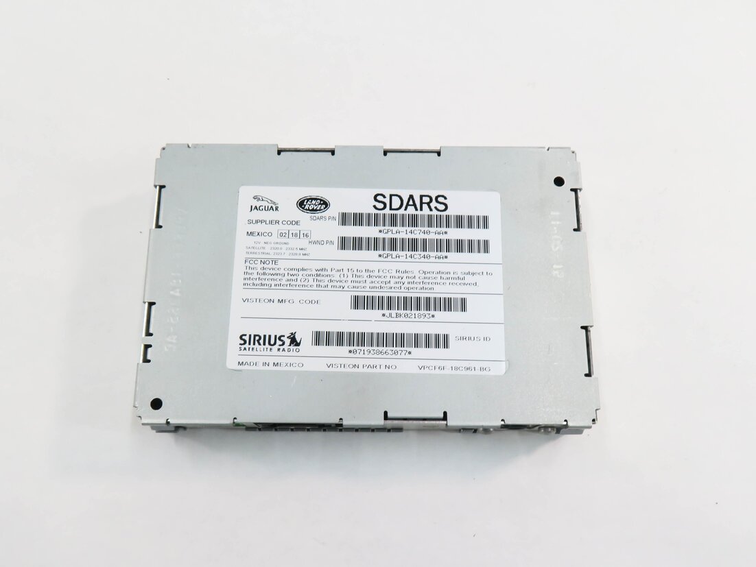 Thumbnail 2: 13-19 DISCOVERY SPORT LR4 RANGE ROVER SPORT EVOQUE - SIRIUS SATELLITE RECEIVER