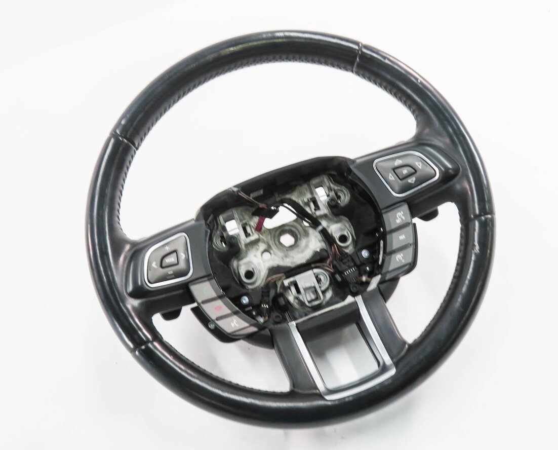 2012-2019 RANGE ROVER EVOQUE (L538) DRIVER WHEEL w/ SHIFT PADDLES & SWITCHES