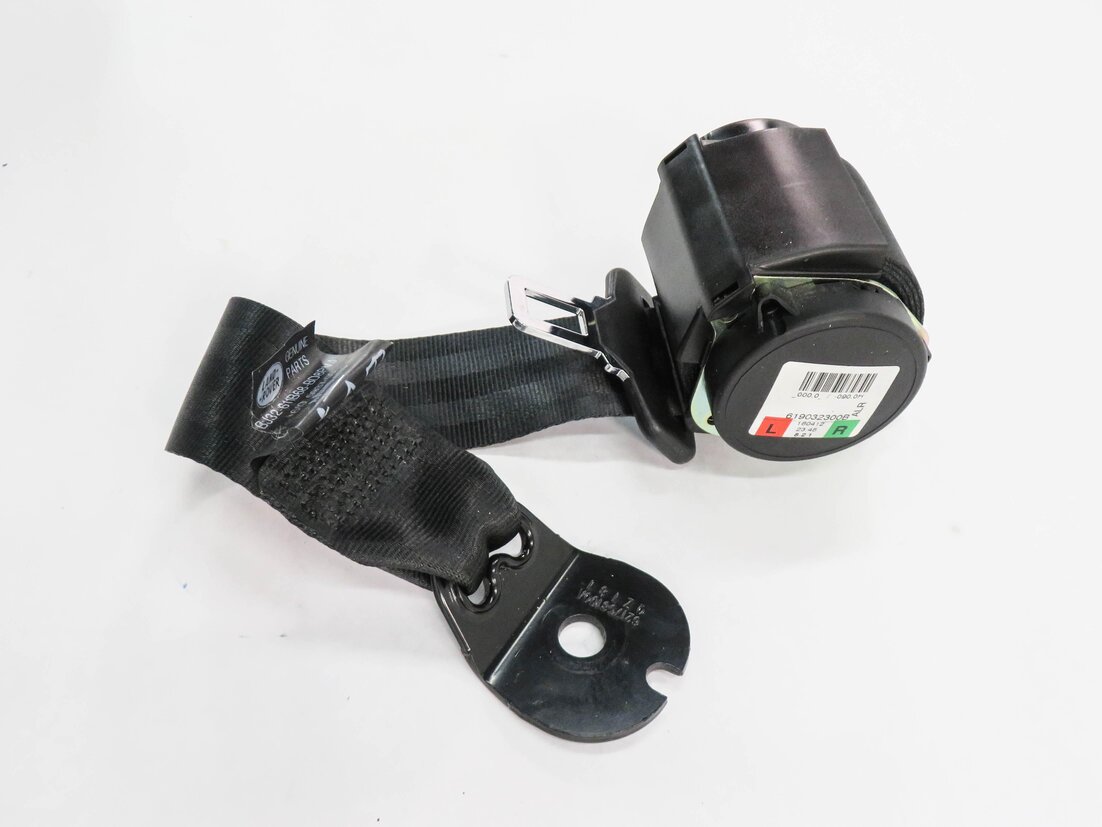 Thumbnail 4: 2016 RANGE ROVER EVOQUE (L538) LEFT REAR SEAT SEATBELT RETRACTOR (BLACK)