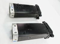 Thumbnail 4: 2014 AUDI S8 (D4 4H) FRONT LEFT & RIGHT BUMPER IMPACT BAR MOUNT BRACKET SET-2