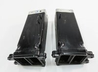Thumbnail 5: 2014 AUDI S8 (D4 4H) FRONT LEFT & RIGHT BUMPER IMPACT BAR MOUNT BRACKET SET-2