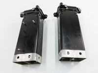 Thumbnail 7: 2014 AUDI S8 (D4 4H) FRONT LEFT & RIGHT BUMPER IMPACT BAR MOUNT BRACKET SET-2