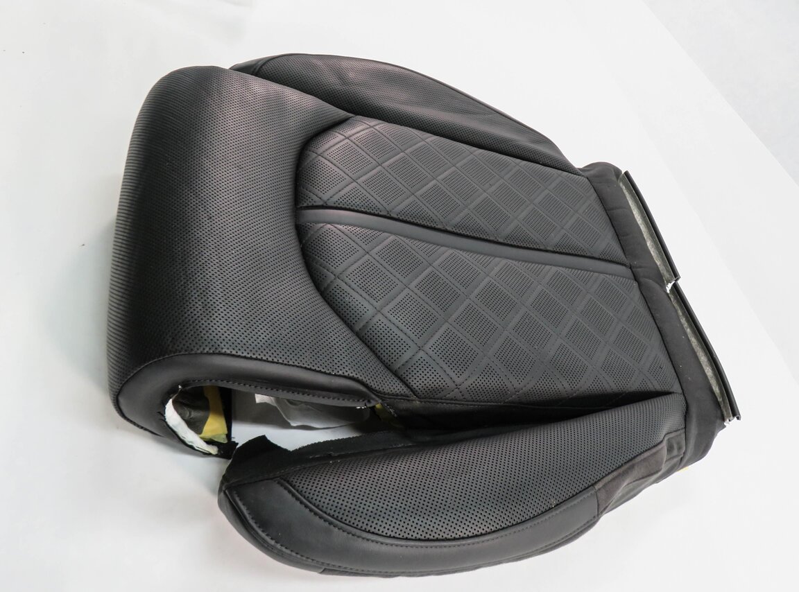 Thumbnail 4: 2014 AUDI S8 (D4 4H) PASSENGER - LOWER BOTTOM HEATED SPORT SEAT CUSHION (BLACK)