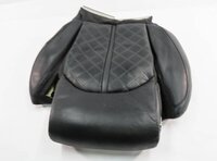 2014 AUDI S8 (D4 4H) DRIVER - LOWER BOTTOM HEATED SPORT SEAT CUSHION (BLACK)