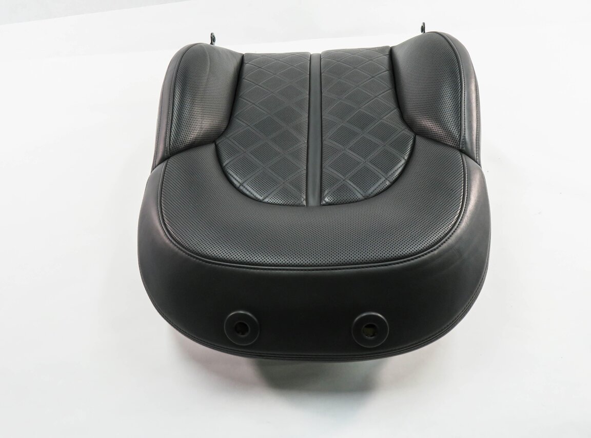 Thumbnail 4: 2014 AUDI S8 (D4 4H) DRIVER - UPPER TOP HEATED SPORT SEAT CUSHION (BLACK)