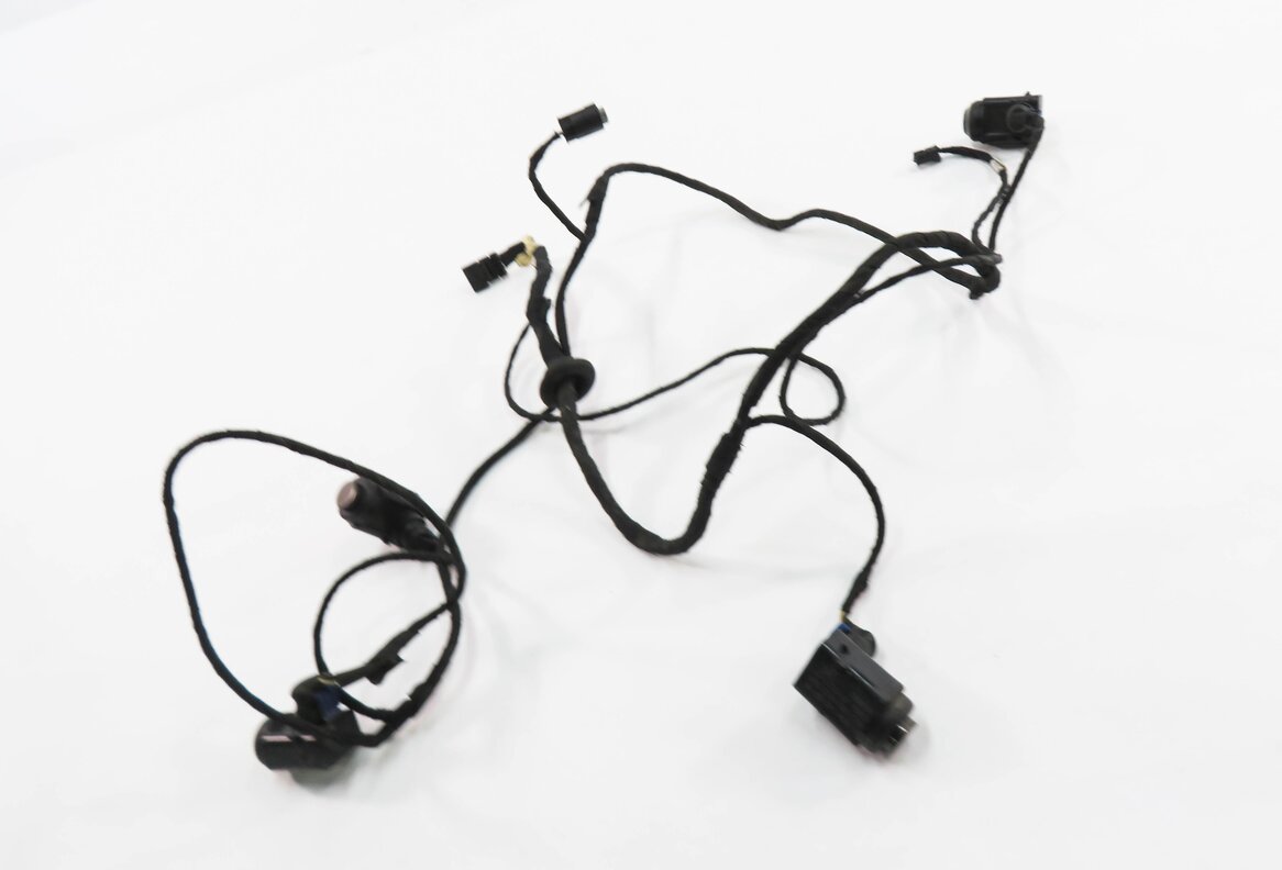 Thumbnail 2: 2008 MERCEDES CLS550 (W219) REAR PDC PARK DISTANCE SENSOR SET w/ HARNESS (GRAY)