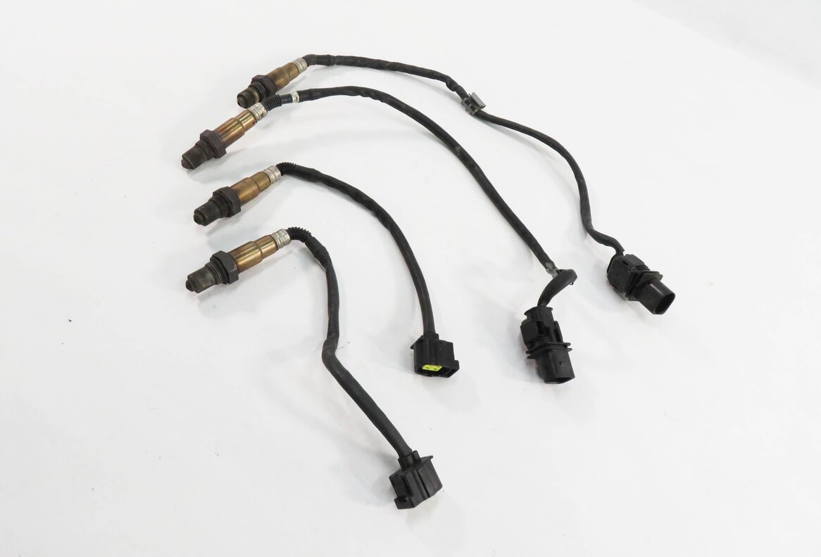Thumbnail 1: 2008 MERCEDES CLS550 (W219) 5.5L PRE POST CAT O2 OXYGEN LAMBDA PROBE SENSOR SET