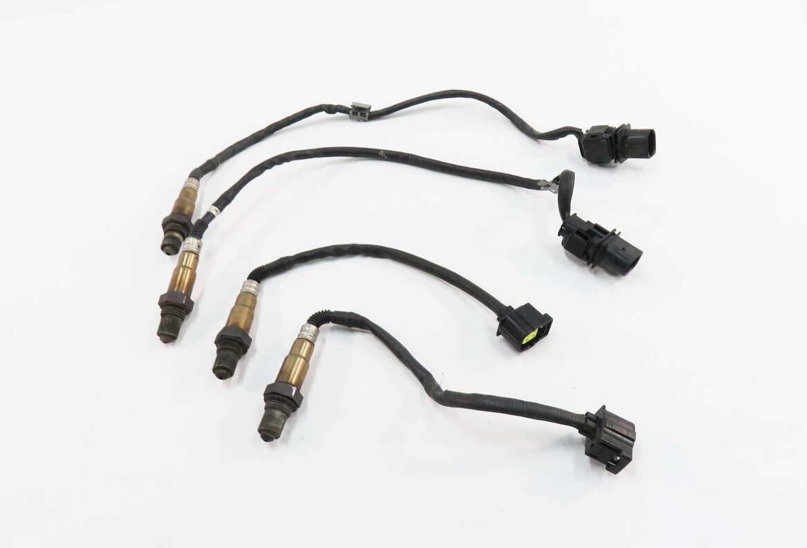 Thumbnail 2: 2008 MERCEDES CLS550 (W219) 5.5L PRE POST CAT O2 OXYGEN LAMBDA PROBE SENSOR SET