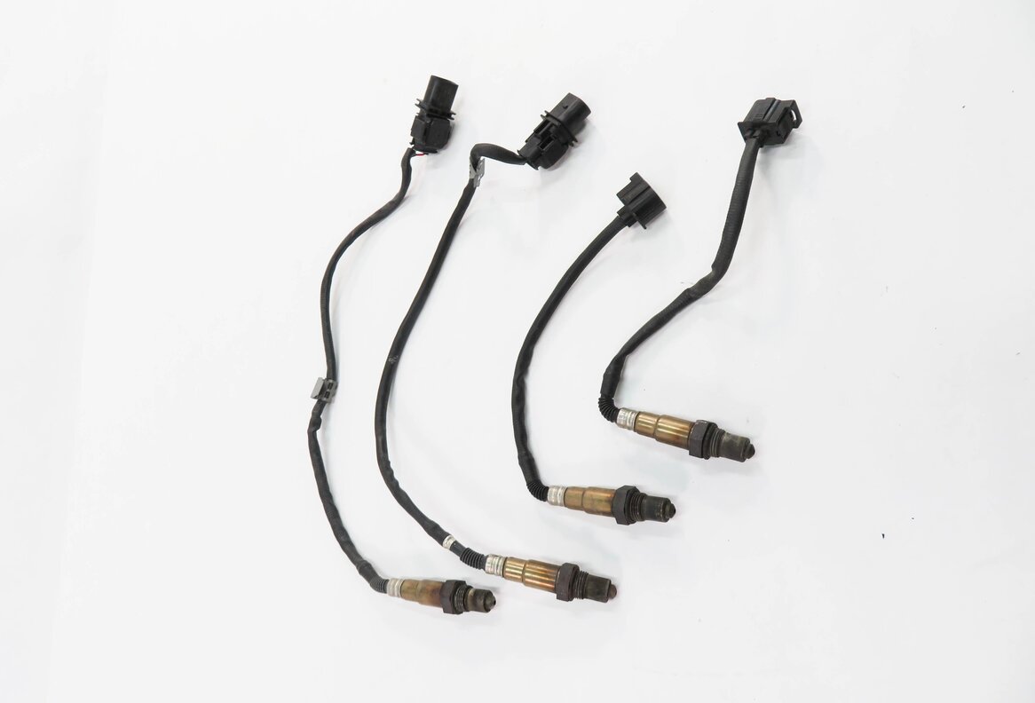 Thumbnail 3: 2008 MERCEDES CLS550 (W219) 5.5L PRE POST CAT O2 OXYGEN LAMBDA PROBE SENSOR SET
