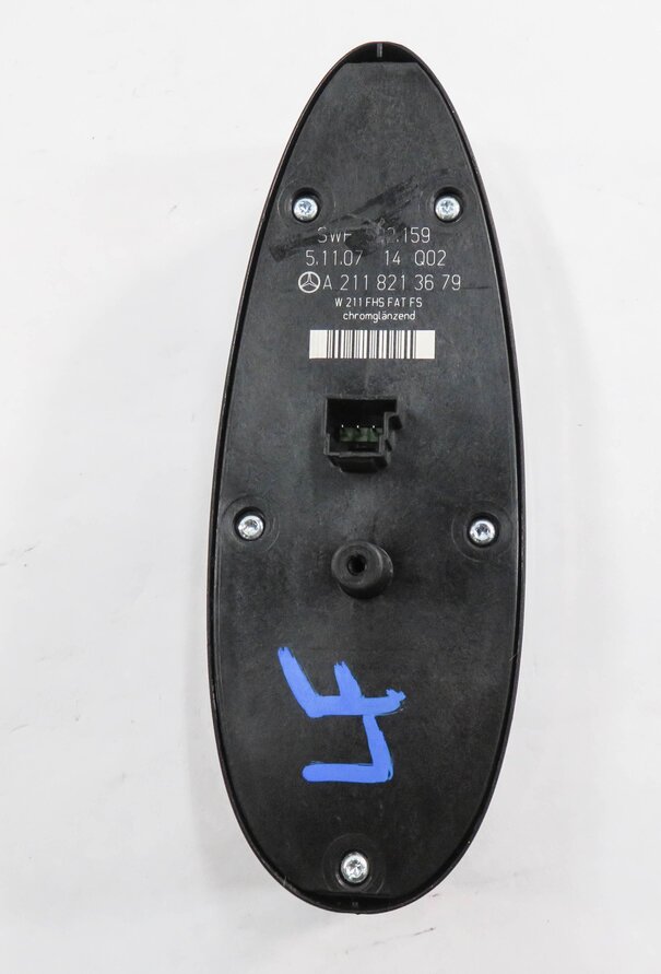 Thumbnail 6: 06-11 MB CLS55 CLS63 CLS500 CLS550 CLS63 (C219 W219) DRIVER MASTER WINDOW SWITCH