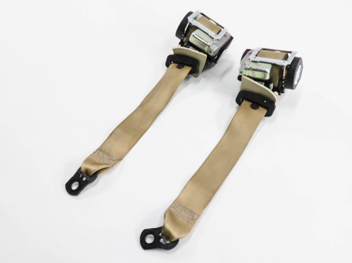 Thumbnail 1: 2008 MERCEDES CLS550 (W219) REAR LEFT & RIGHT SEATBELT RETRACTOR SET (BROWN)