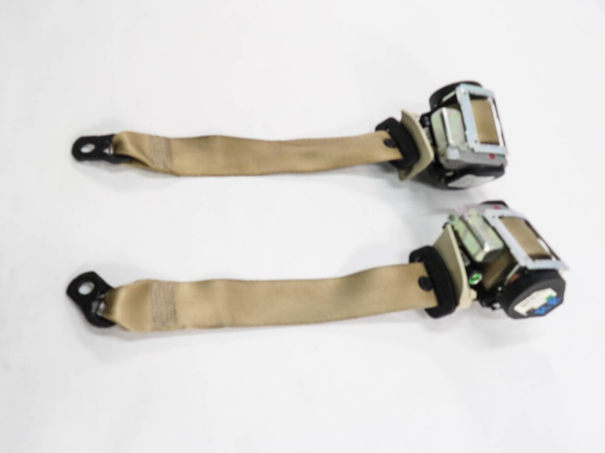 Thumbnail 3: 2008 MERCEDES CLS550 (W219) REAR LEFT & RIGHT SEATBELT RETRACTOR SET (BROWN)