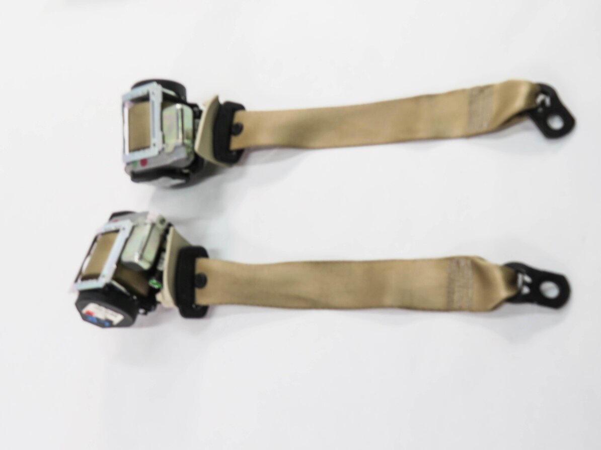 Thumbnail 4: 2008 MERCEDES CLS550 (W219) REAR LEFT & RIGHT SEATBELT RETRACTOR SET (BROWN)