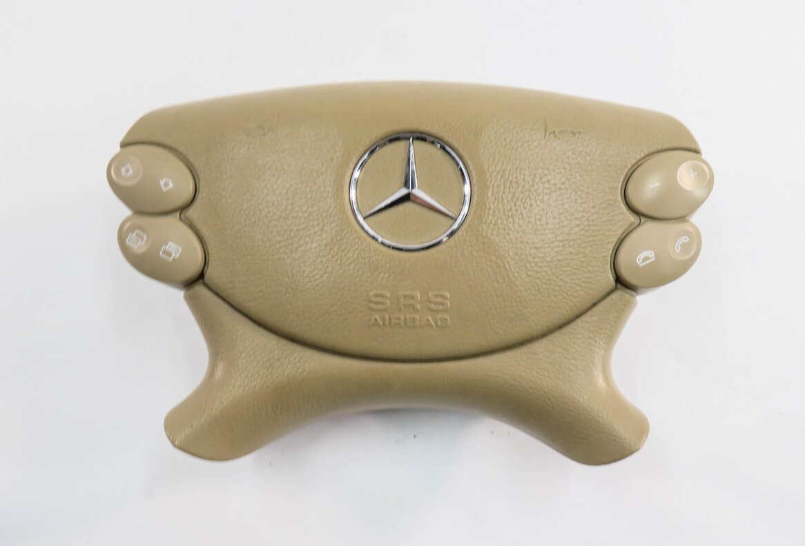 Thumbnail 2: 06-11 MERCEDES E280 E320 E350 E550 G500 G550 CLK STEERING WHEEL AIRBAG (BROWN)