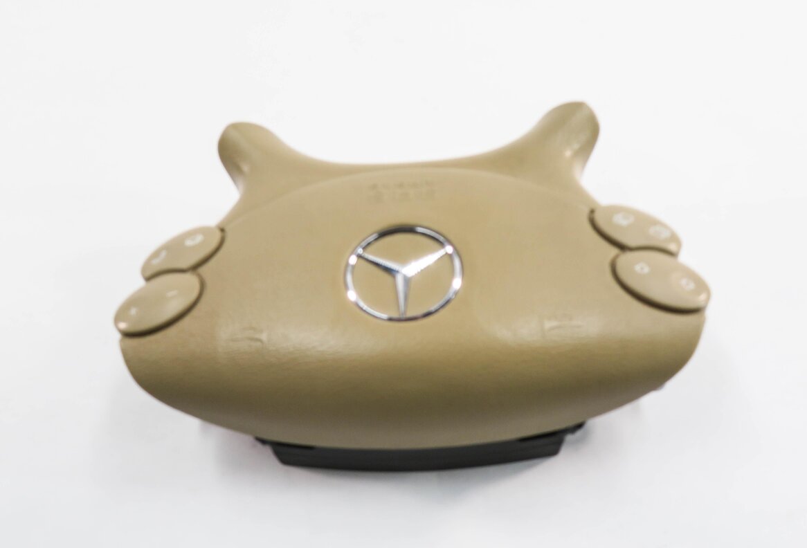 Thumbnail 5: 06-11 MERCEDES E280 E320 E350 E550 G500 G550 CLK STEERING WHEEL AIRBAG (BROWN)