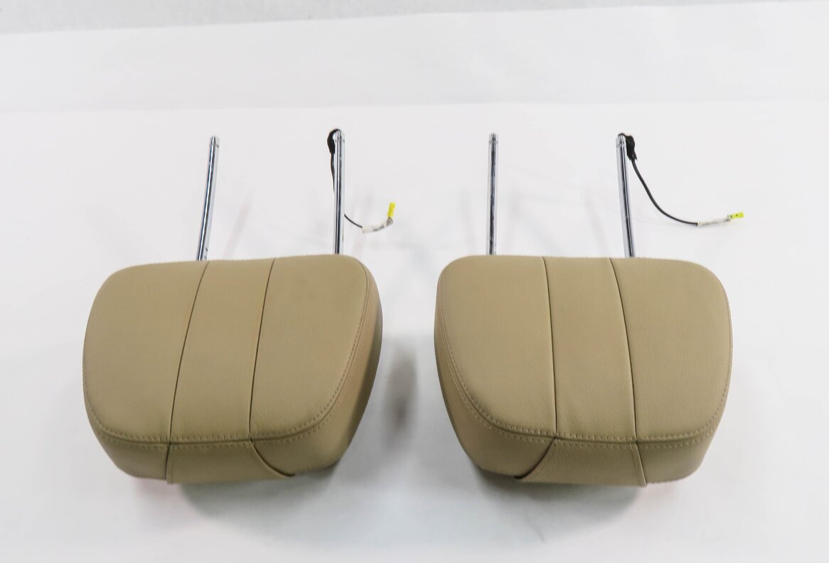 Thumbnail 5: 2008 MERCEDES BENZ CLS550 (W219) FRONT LEFT & RIGHT SEAT HEADREST SET (BROWN)