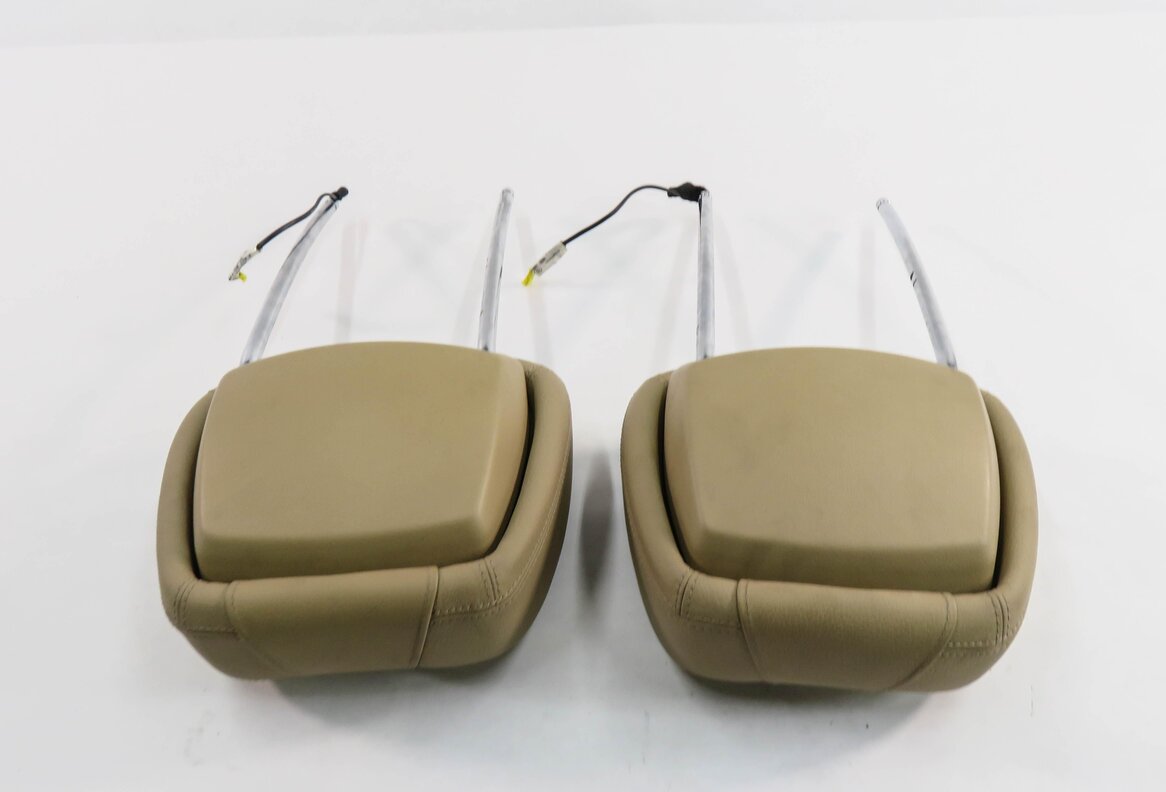 Thumbnail 6: 2008 MERCEDES BENZ CLS550 (W219) FRONT LEFT & RIGHT SEAT HEADREST SET (BROWN)