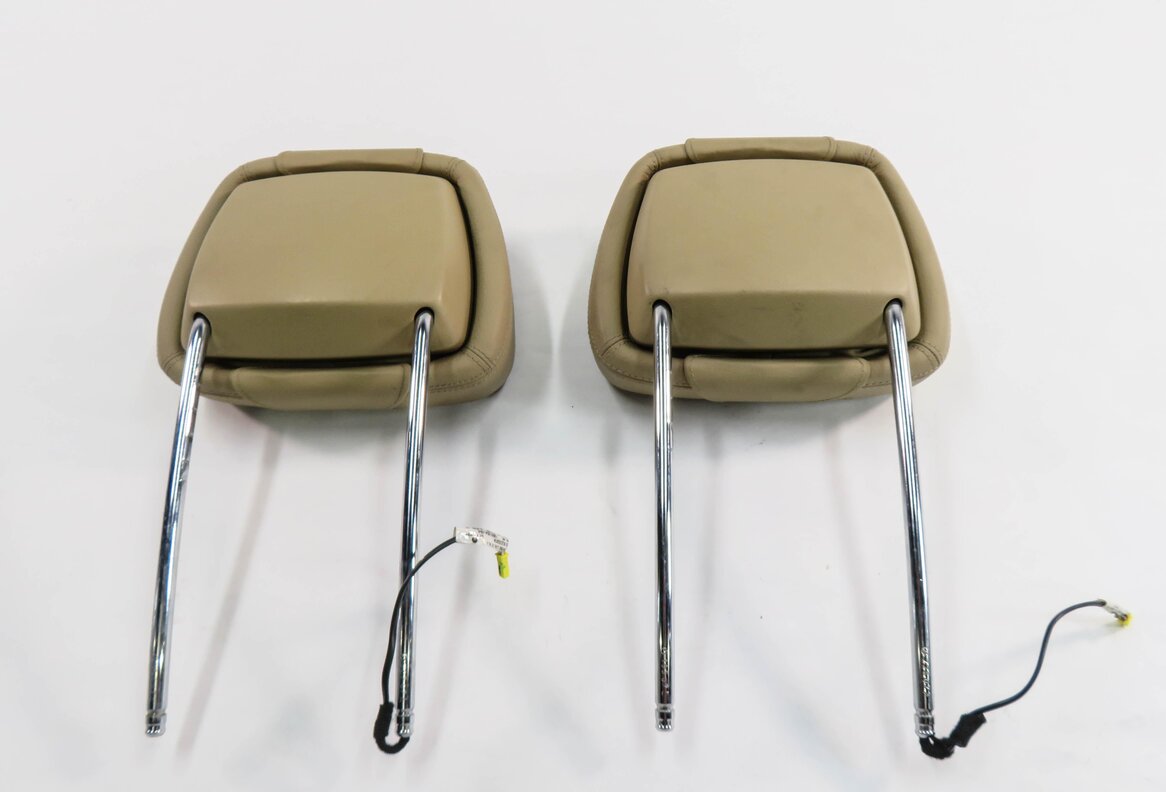 Thumbnail 7: 2008 MERCEDES BENZ CLS550 (W219) FRONT LEFT & RIGHT SEAT HEADREST SET (BROWN)