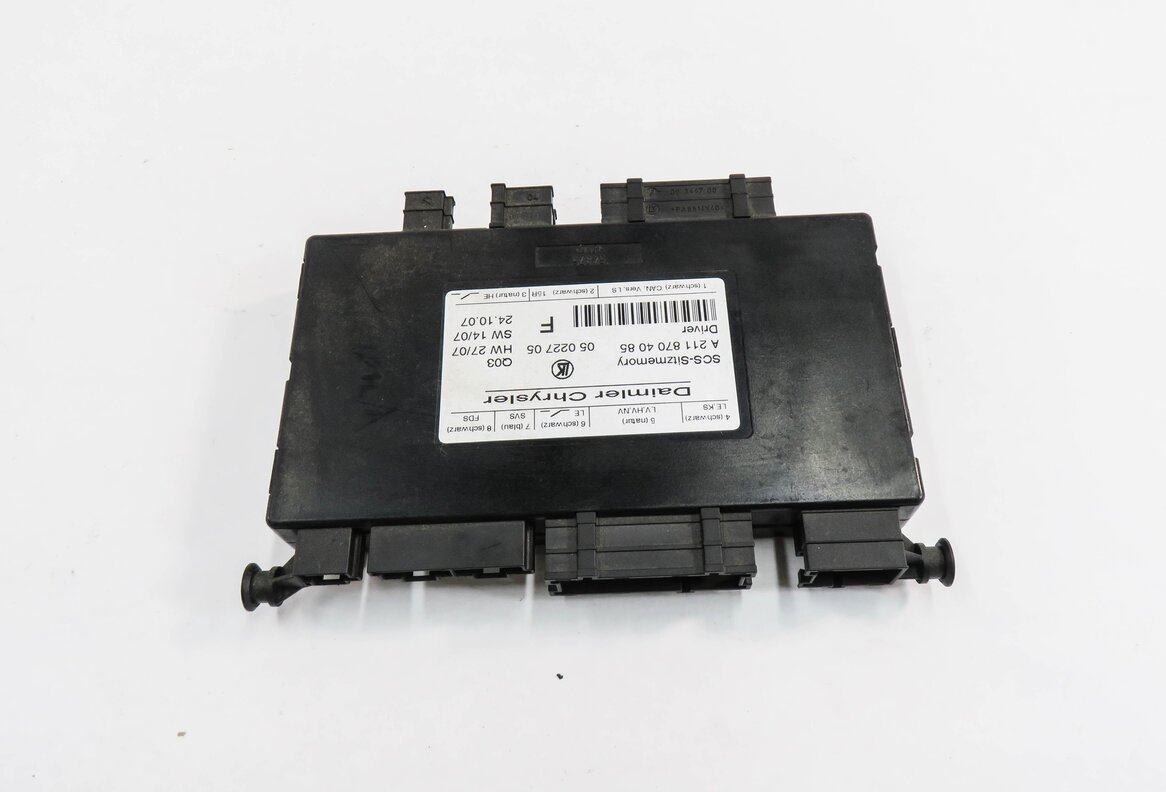 Thumbnail 5: 2008 MERCEDES BENZ CLS550 (W219) LEFT FRONT DRIVER SEAT CONTROL MODULE