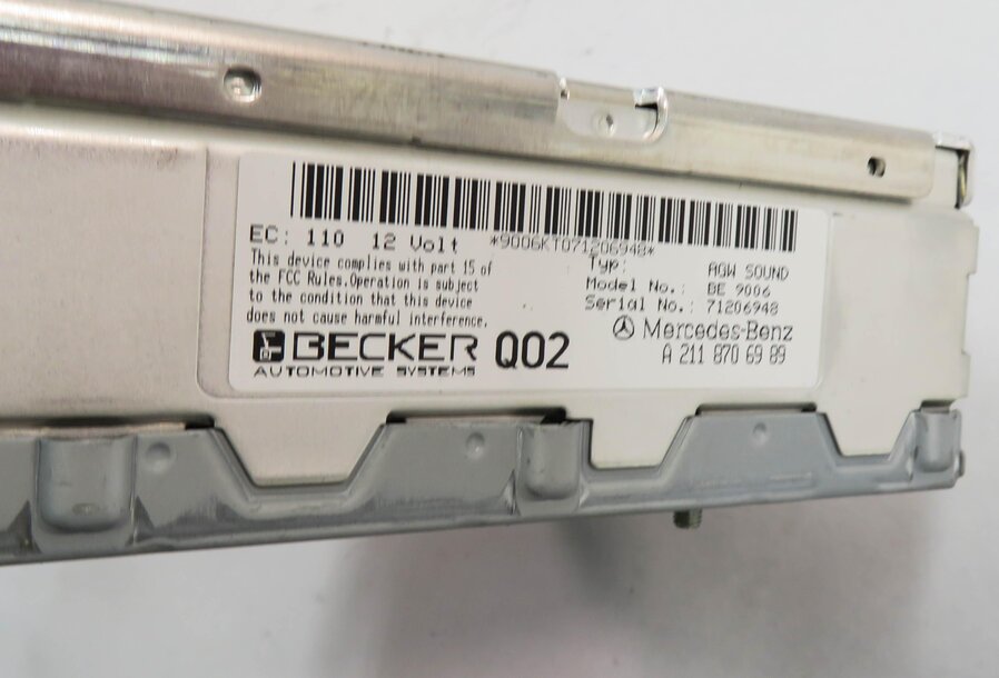 Thumbnail 9: 2008 MERCEDES BENZ CLS550 (W219) RADIO STEREO HARMAN BECKER AUDIO AMP AMPLIFIER