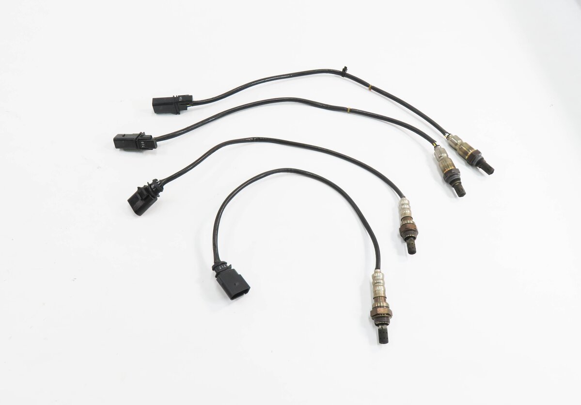 Thumbnail 2: 2014 AUDI Q5 (B8 8R) 3.0L - PRE / POST CAT O2 OXYGEN LAMBDA PROBE SENSOR SET-4