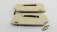 Thumbnail 6: 2013-2016 AUDI Q5 SQ5 (B8 8R) FRONT LEFT & RIGHT SUNVISOR SHADE SET-2 (BEIGE)
