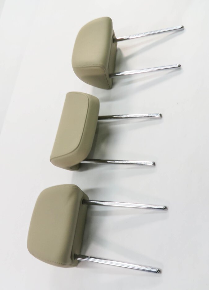Thumbnail 4: 2014 AUDI Q5 (B8 8R) REAR SEAT HEADREST SET-3 (PISTACHIO BEIGE)