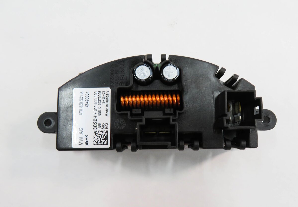 Thumbnail 5: 2014 AUDI Q5 (B8 8R) FRONT HEATER A/C BLOWER FAN MOTOR SPEED RESISTOR
