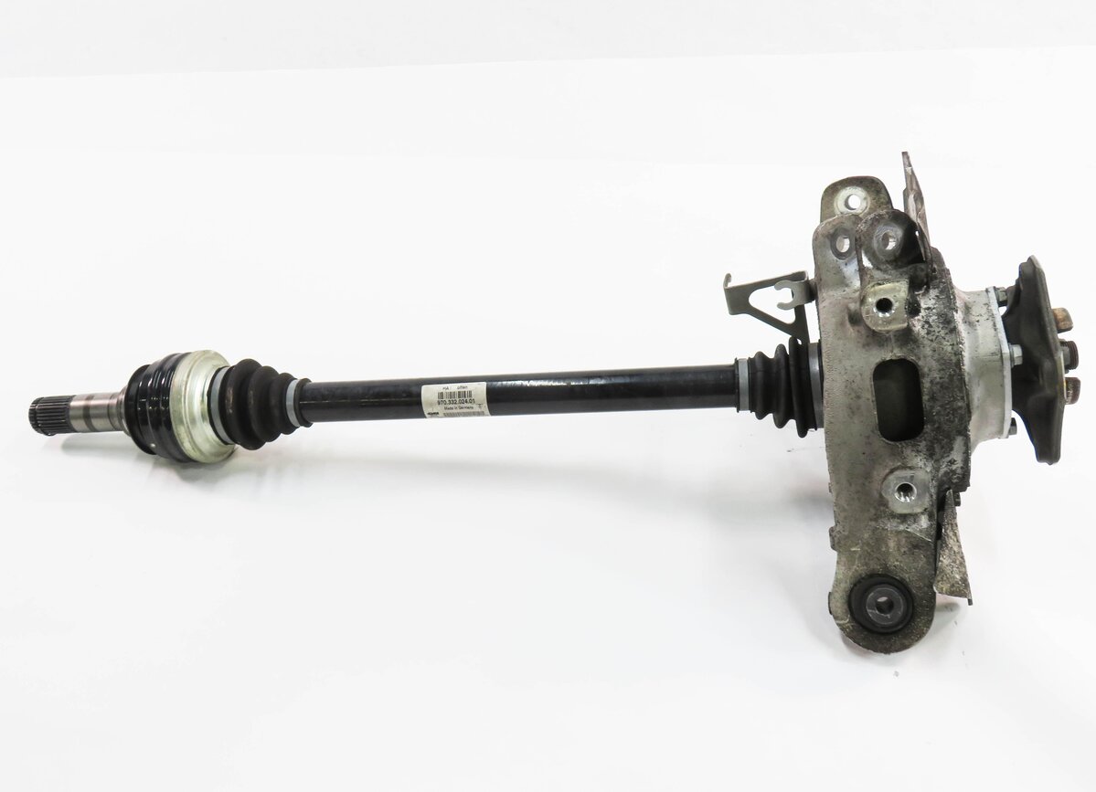 Thumbnail 5: 2010-2013 PORSCHE PANAMERA (970 G1) RIGHT PASSENGER REAR AXLE SHAFT w/ KNUCKLE