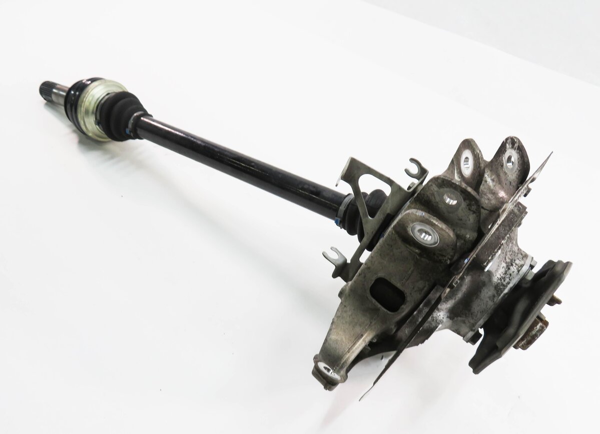 2010-2013 PORSCHE PANAMERA (970 G1) LEFT DRIVER REAR AXLE SHAFT w/ KNUCKLE