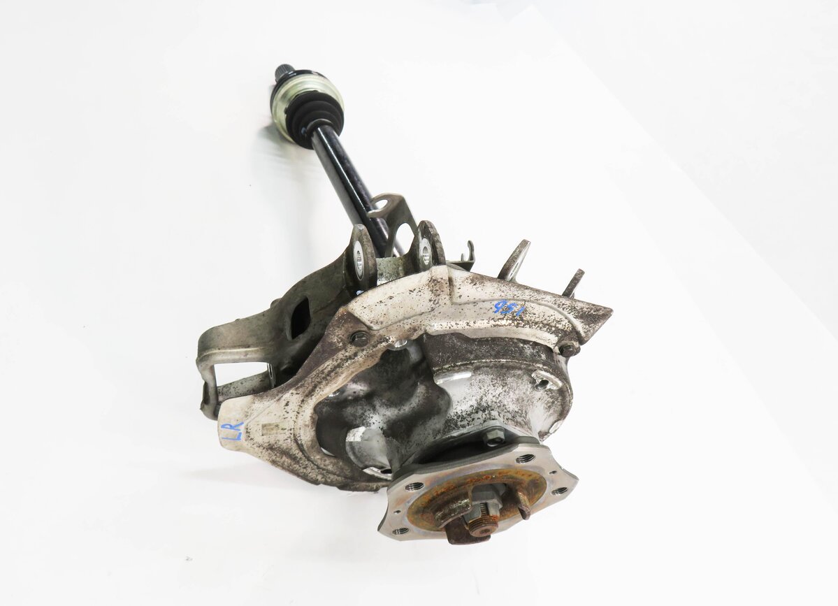 Thumbnail 3: 2010-2013 PORSCHE PANAMERA (970 G1) LEFT DRIVER REAR AXLE SHAFT w/ KNUCKLE