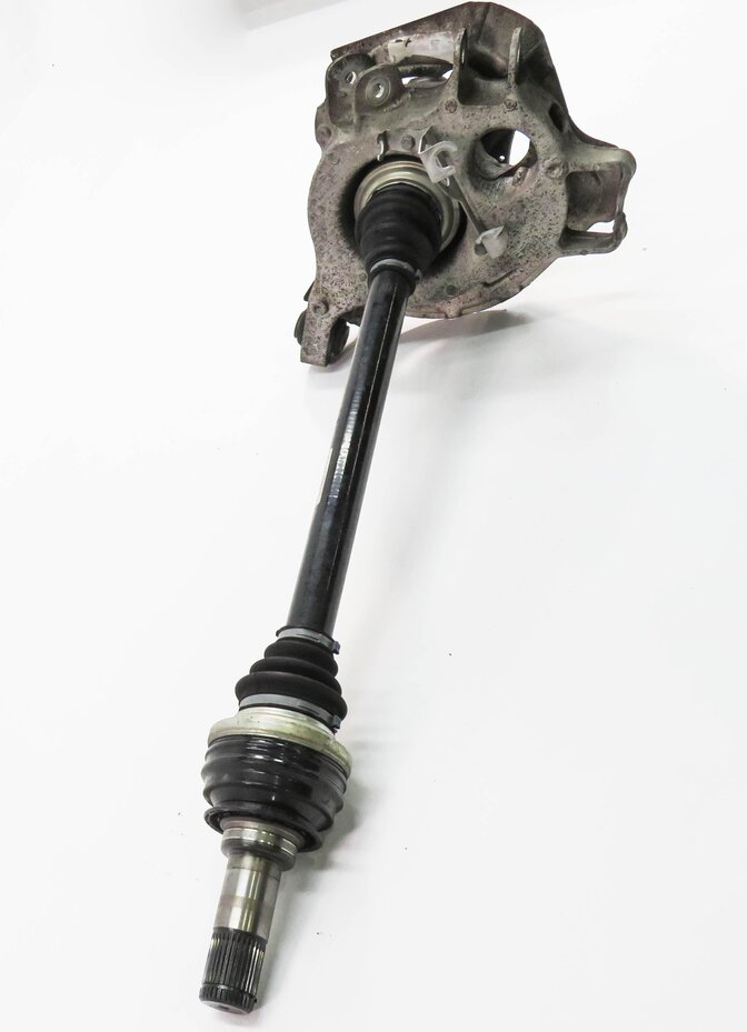 Thumbnail 4: 2010-2013 PORSCHE PANAMERA (970 G1) LEFT DRIVER REAR AXLE SHAFT w/ KNUCKLE